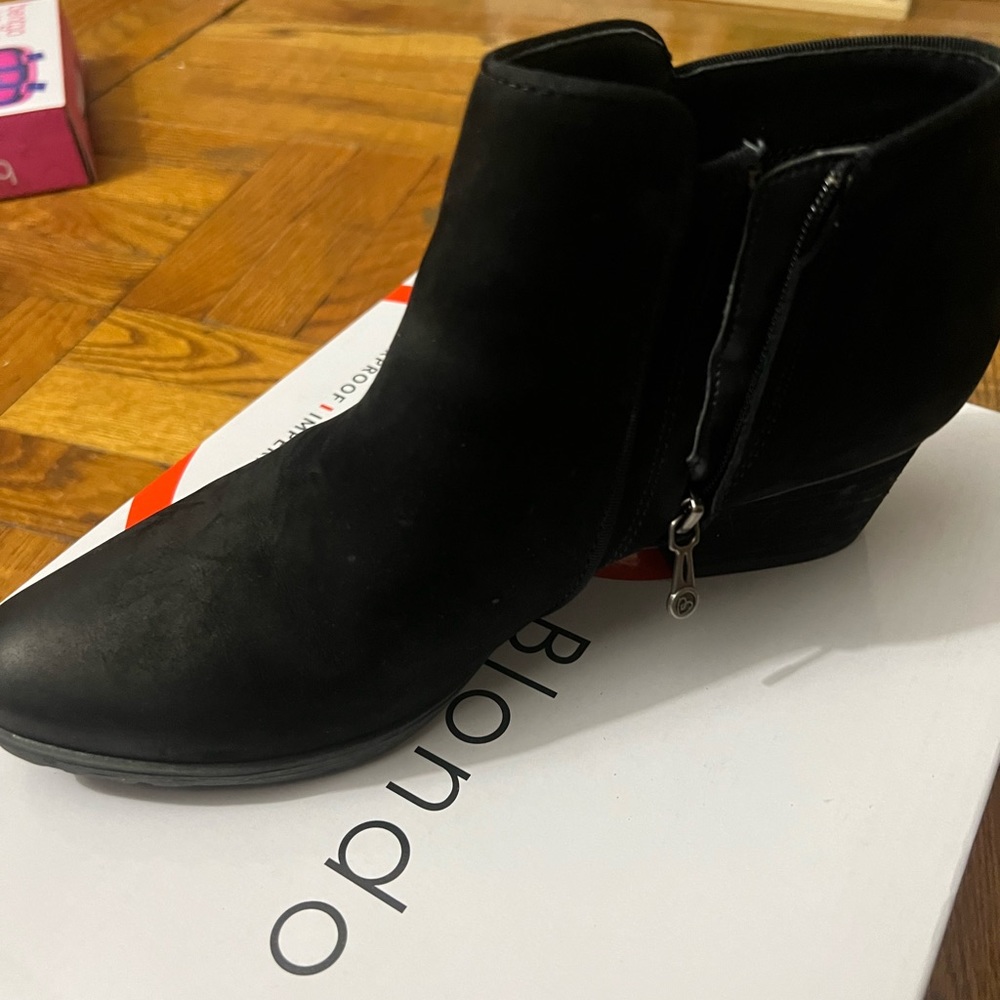 Blondo Black Waterproof Booties
